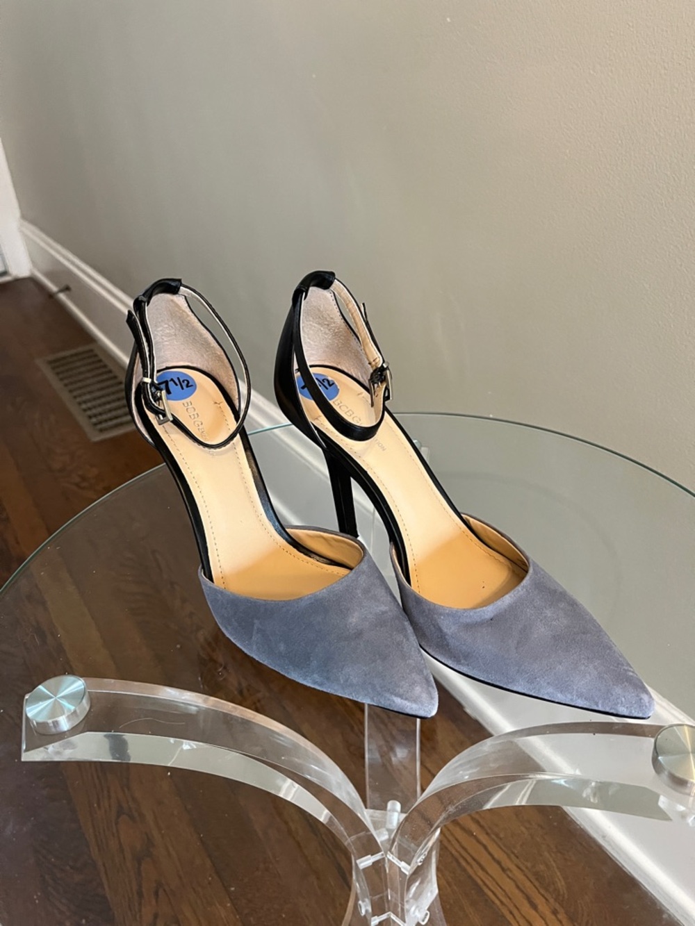 BCBGeneration Suede & Leather High Heels